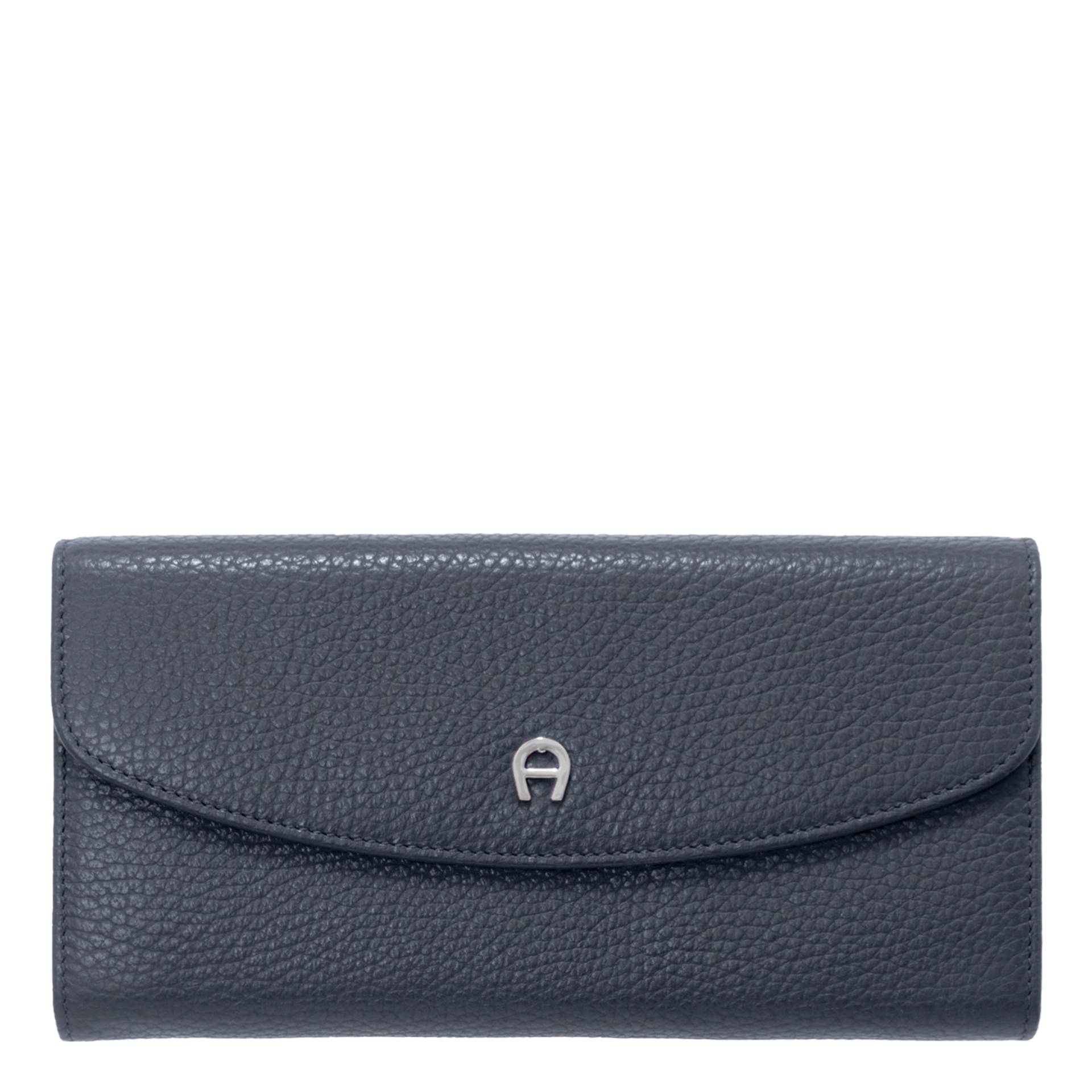 Aigner Leder Portemonnaie blau von Aigner