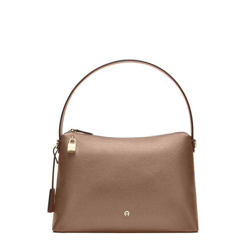 Aigner Delia Beuteltasche M beige von Aigner