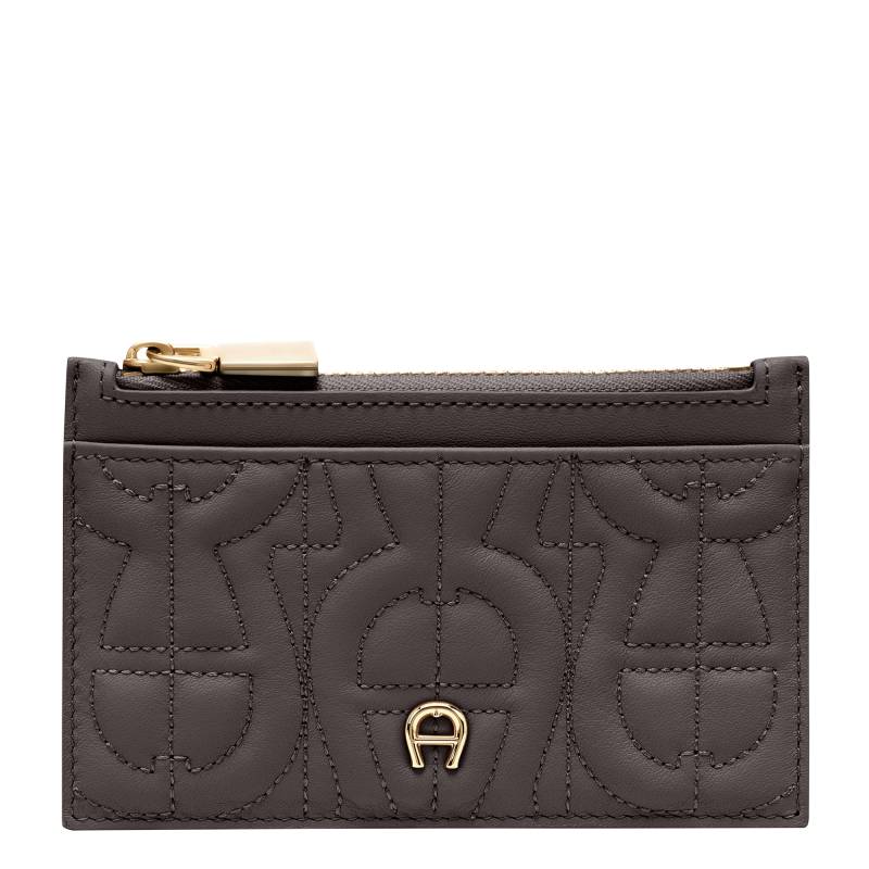 Aigner Diadora Logo Kartenetui braun von Aigner