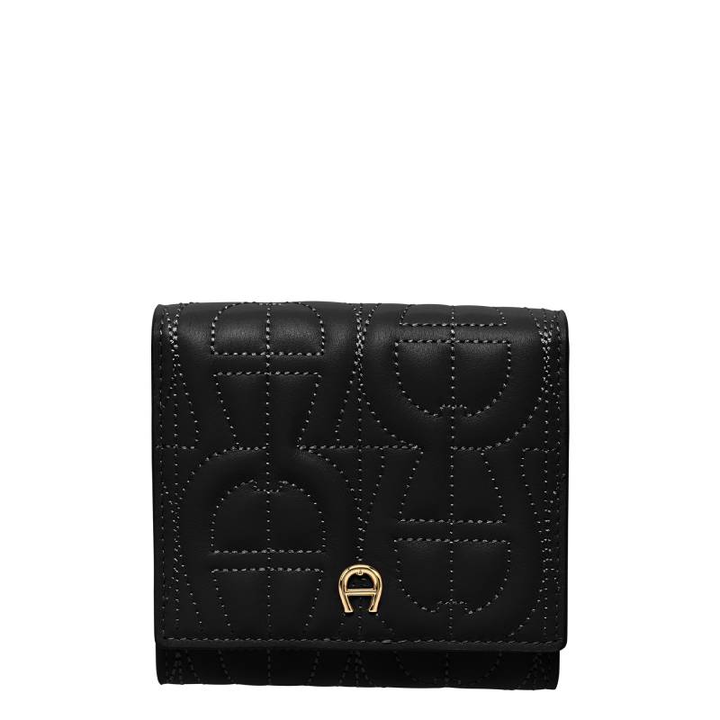 Aigner Diadora Logo Kartenetui schwarz von Aigner