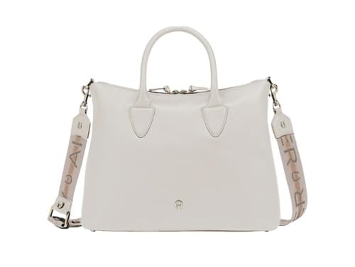 Aigner Handtasche/Umhängetasche Zita M, Pearl White von Aigner