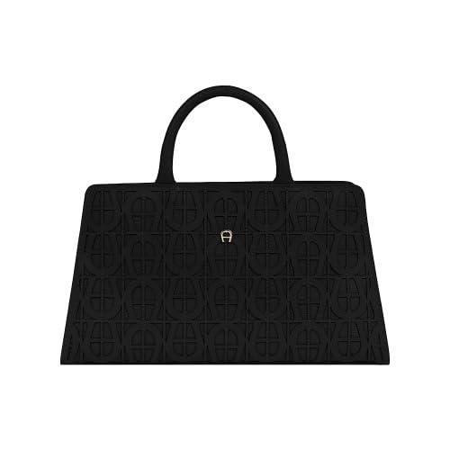 Aigner Handtasche Cybill Cut Stretch M, Schwarz von Aigner