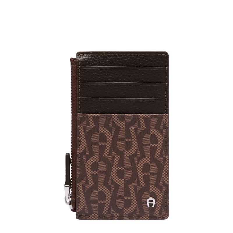 Aigner Icon Cover Kartenetui braun von Aigner