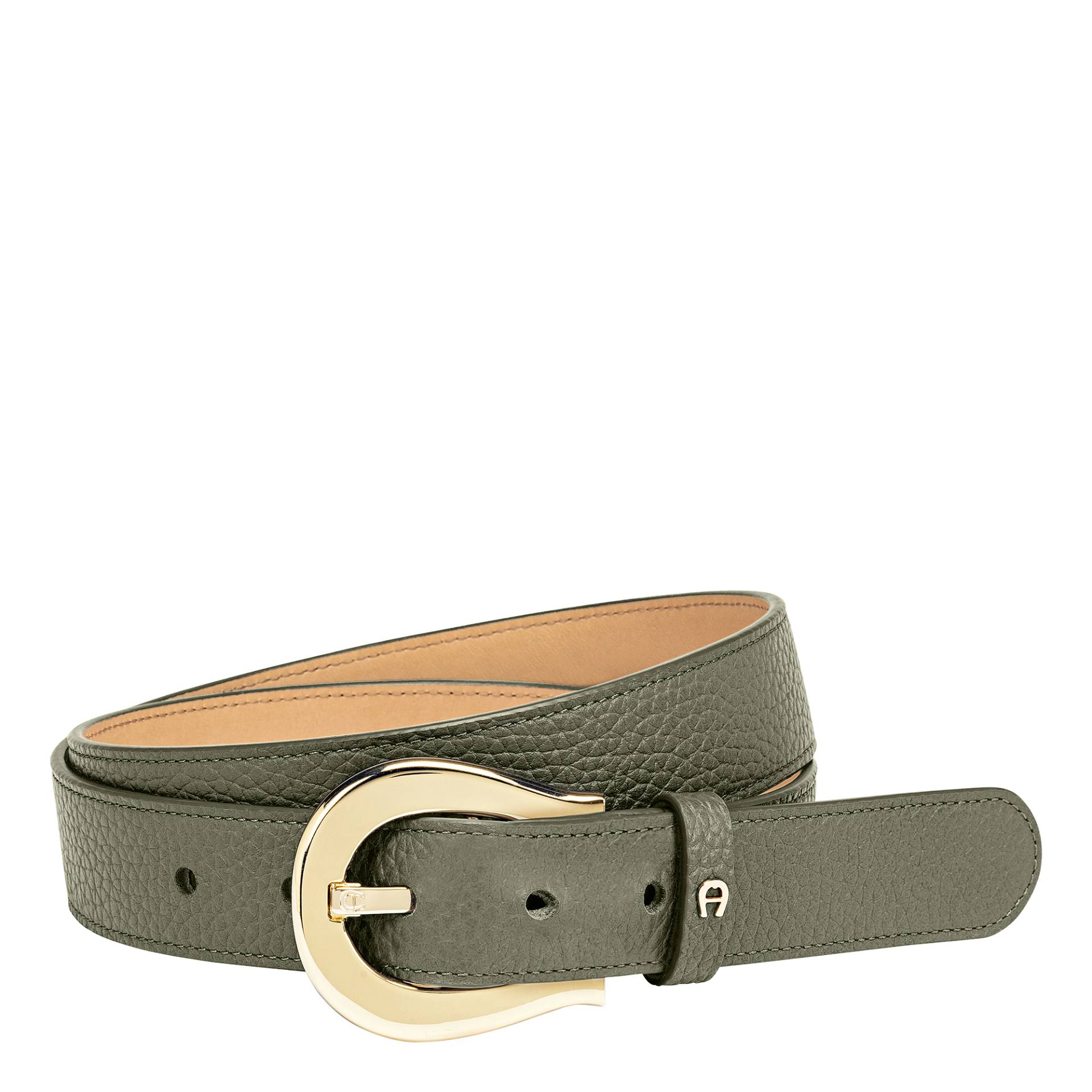 Aigner Ivy Gürtel 3 cm grün von Aigner