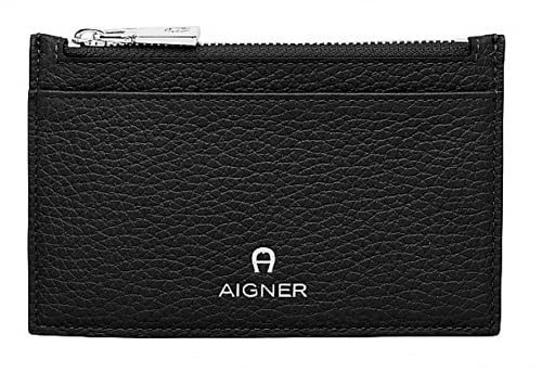 Aigner Kartenetui/Mini Portemonnaie Ivy, Schwarz 150361 von Aigner