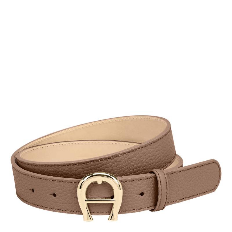 Aigner LOGO Gürtel 3 cm beige von Aigner