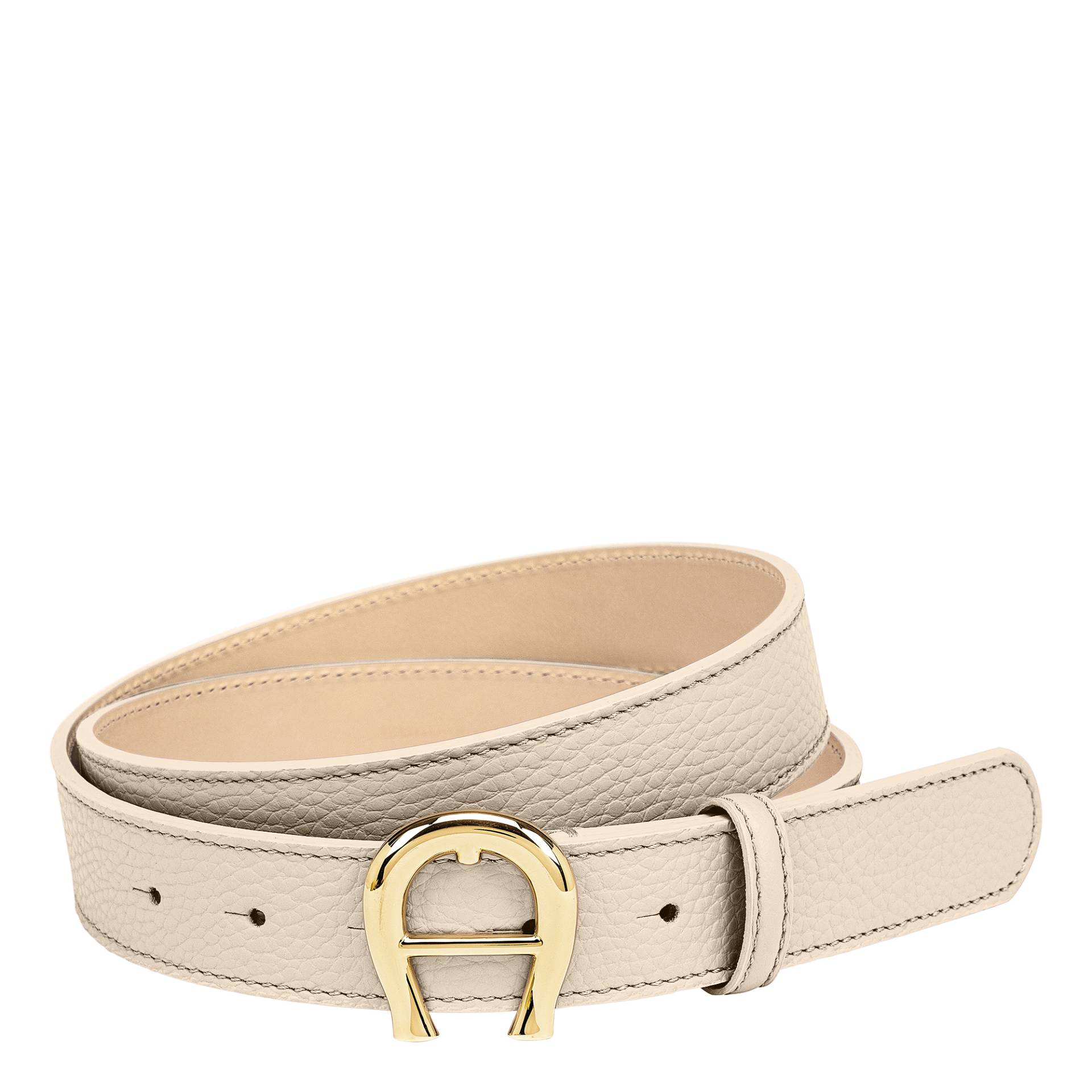 Aigner LOGO Gürtel 3 cm weiß von Aigner