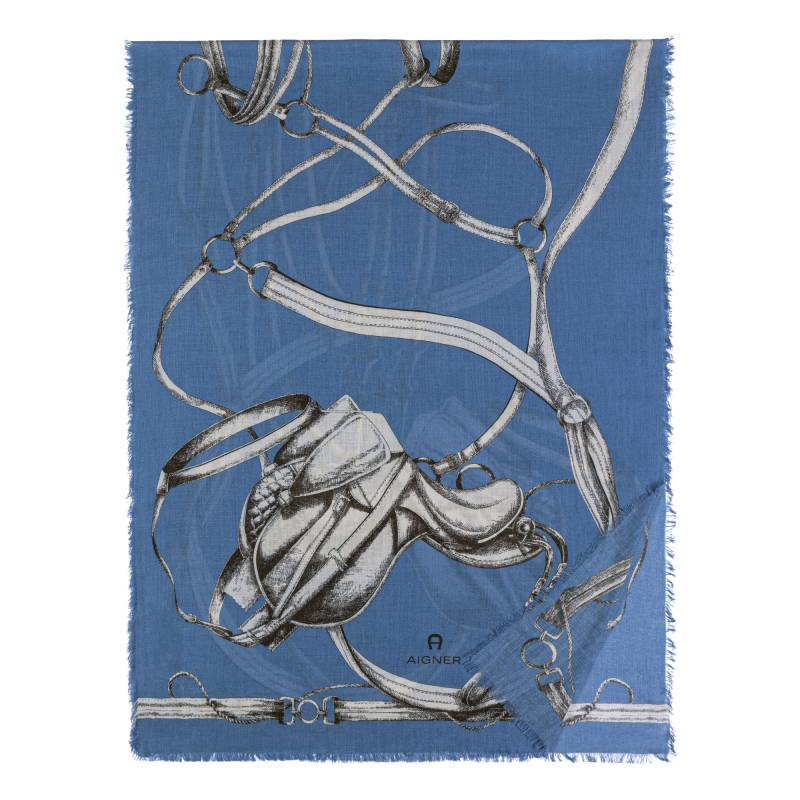 Aigner LOGO Stola M blau von Aigner
