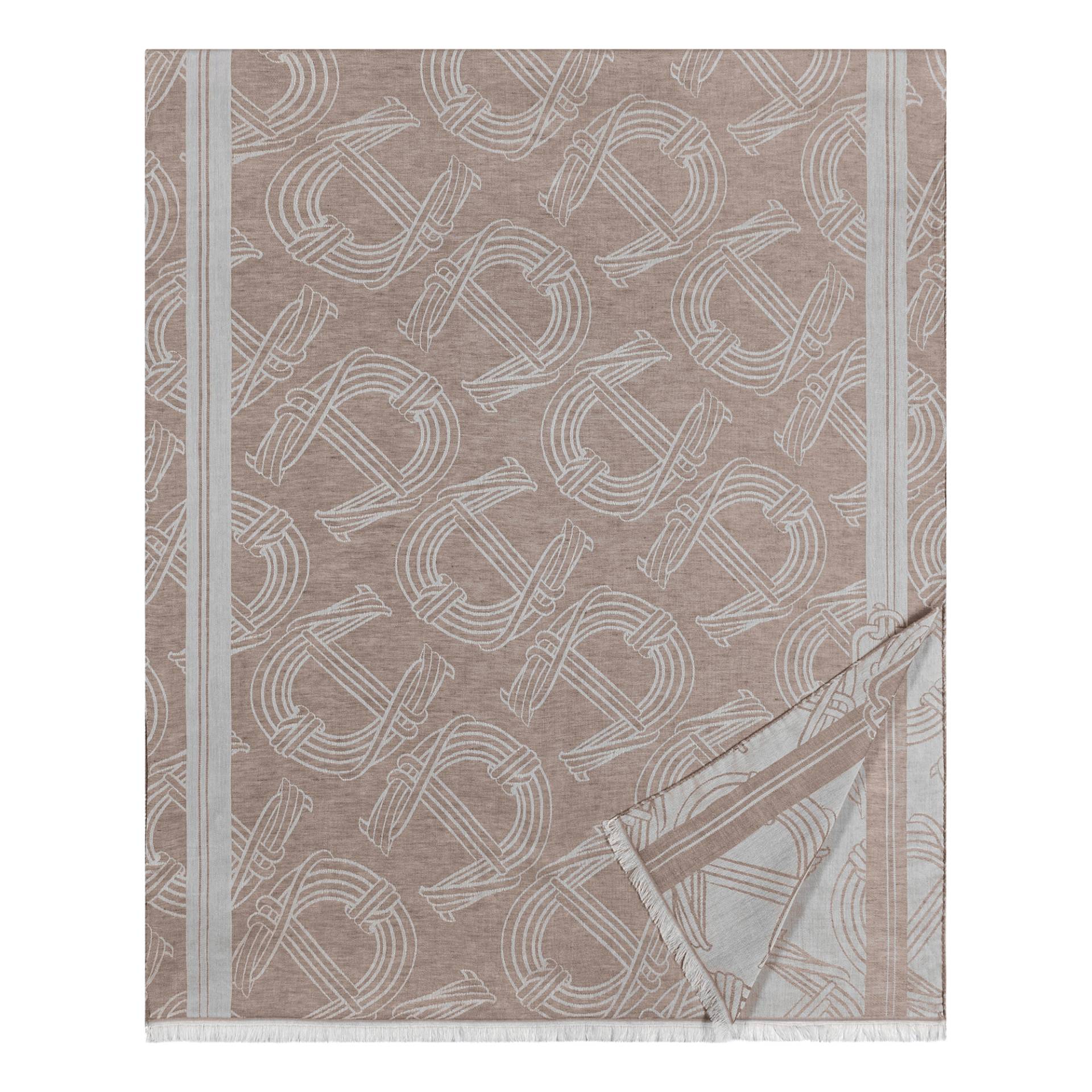 Aigner LOGO Stola M grau von Aigner