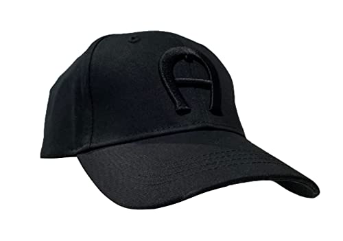 Aigner Logo Baseball Cap, Schwarz 241103 von Aigner