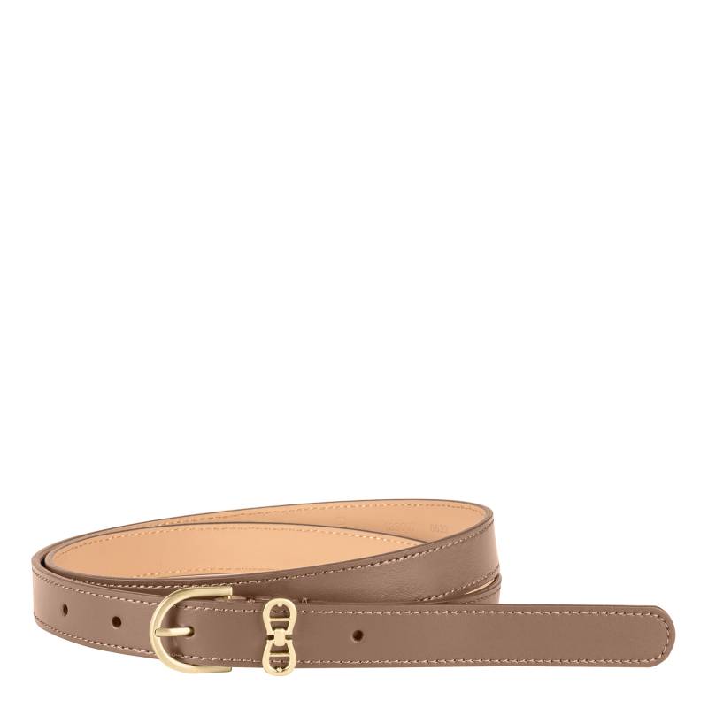 Aigner Logo Gürtel 2 cm beige von Aigner