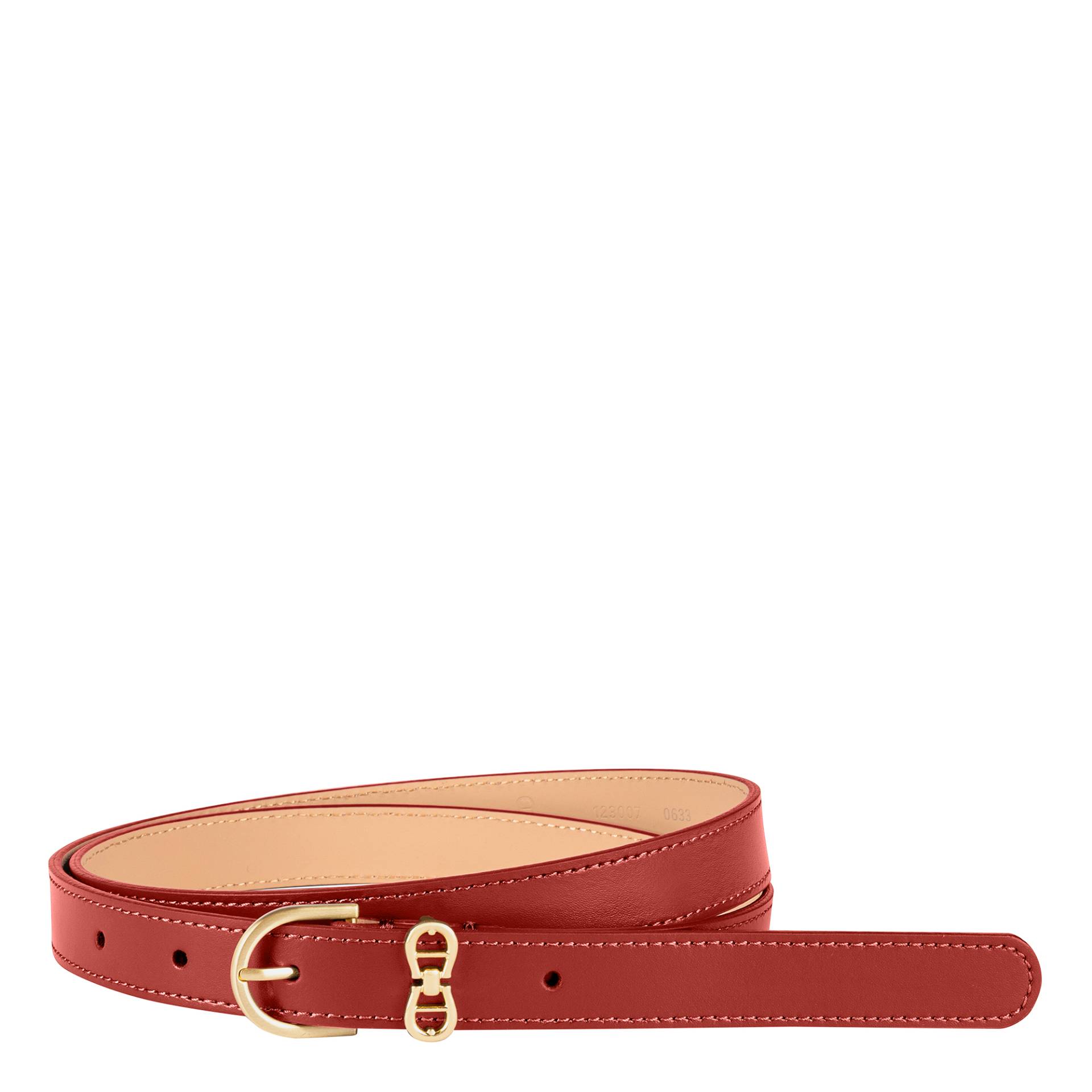 Aigner Logo Gürtel 2 cm rot von Aigner