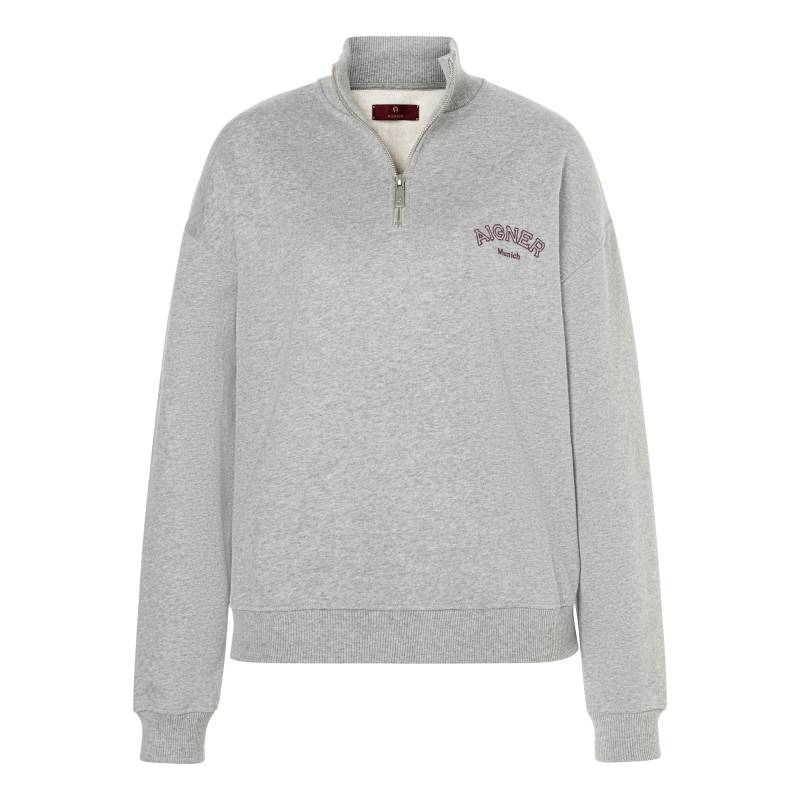 Aigner SEASONAL Rollkragenpullover Unisex grau von Aigner