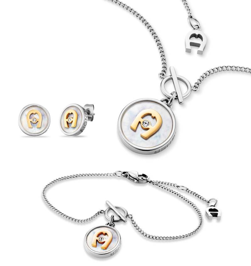 Aigner Schmuckset Logo multicolour von Aigner