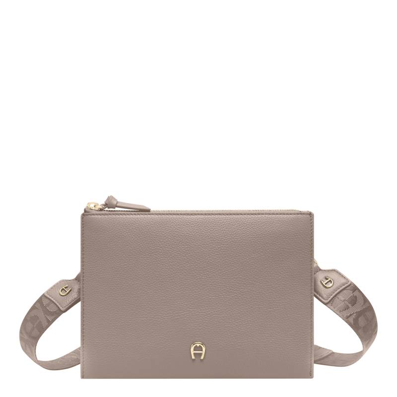 Aigner Zita Beutel mit Schulterriemen grau von Aigner