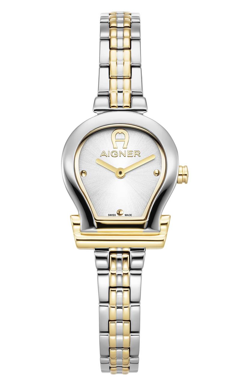 Aigner Damenuhr Tivoli Due gold-silber multicolour von Aigner