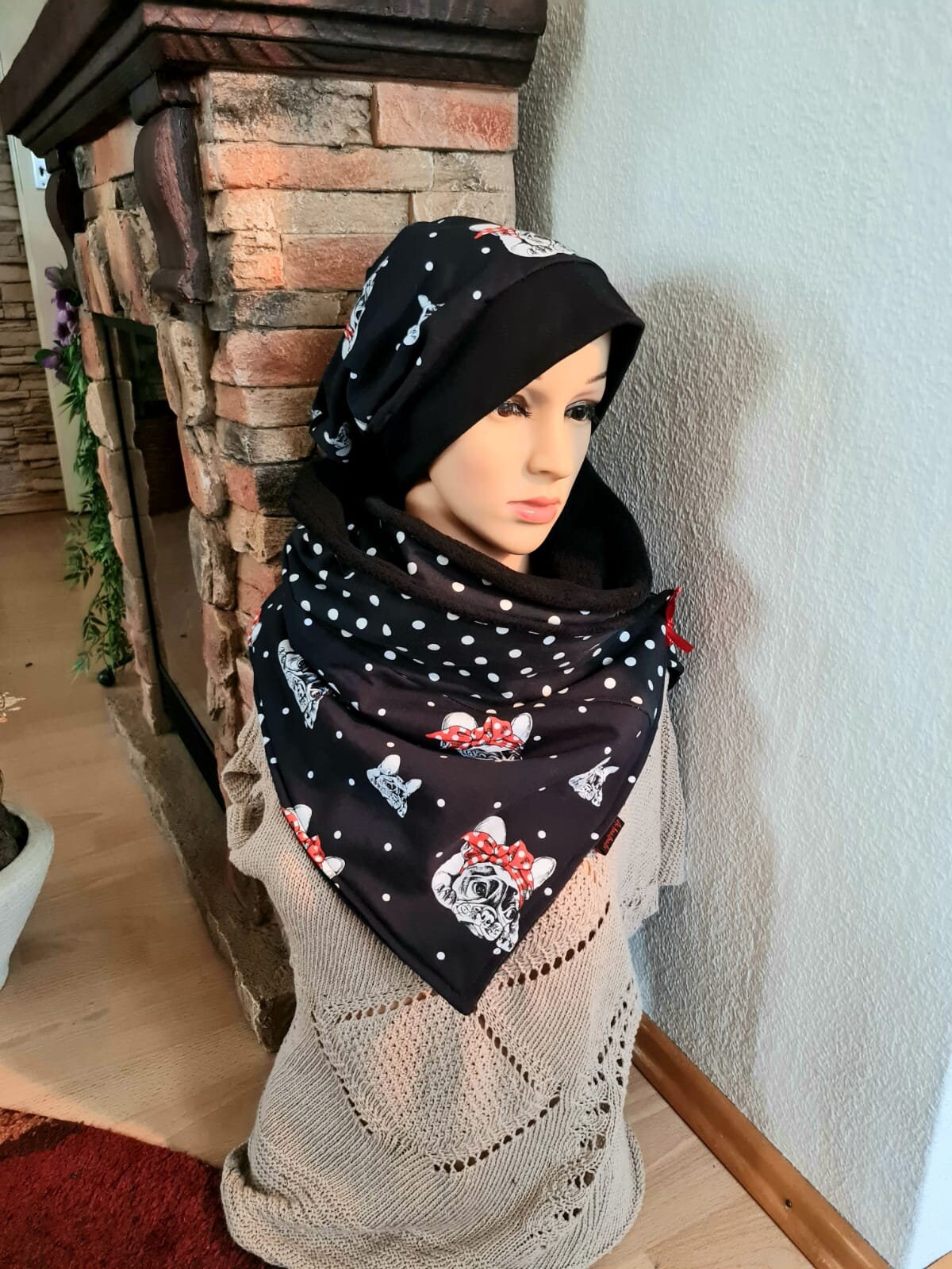 Ein Loop Schal+Beanie Mütze Set von AihandmadeDesign