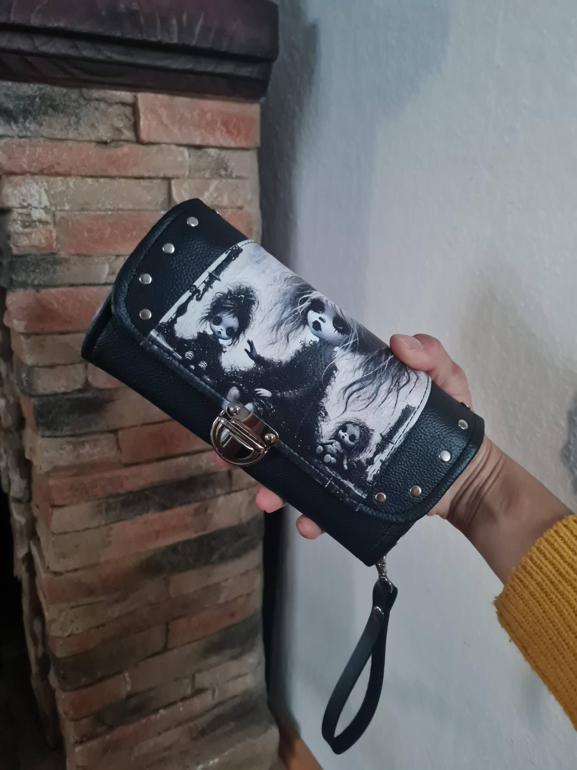 xl Geldbörse Mit Fotosfächer von AihandmadeDesign