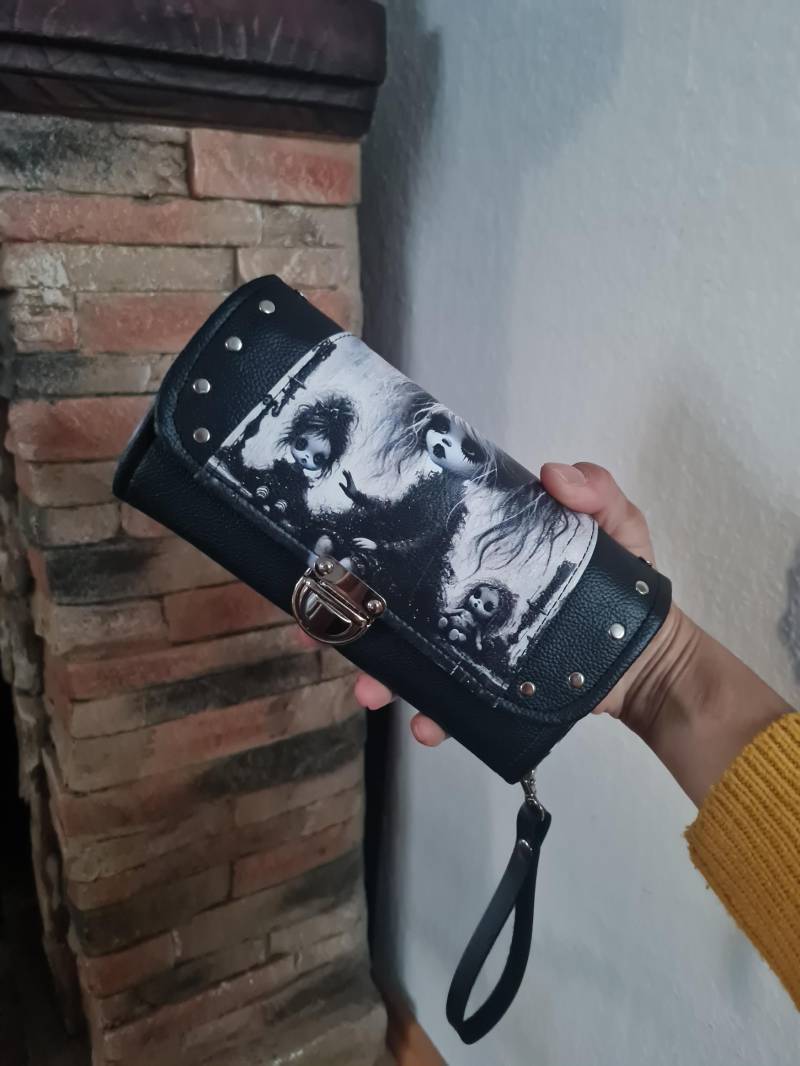 xl Geldbörse Mit Fotosfächer von AihandmadeDesign