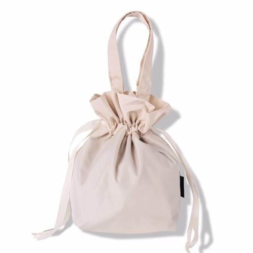 Aikimfuly Multifunktionale tragbare Make-up-Tasche – Reise-Kosmetik-Organizer mit Kordelzug für den Außenbereich, einfarbig, Einheitsgröße von Aikimfuly