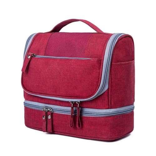 Aikimfuly Multifunktionale tragbare Make-up-Tasche – Trocken- und Nass-Trennung, Reise-Kosmetik-Organizer für den Außenbereich von Aikimfuly