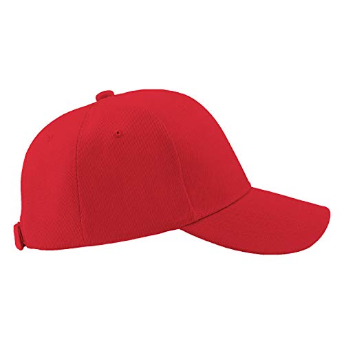 Aikowener Herren Kappe Baseball Cap,Sommer Unisex Baseballhute Outdoor Verstellbar Erwachsenen Basecap Classic Sport Hüte Sonnenschutz Guard Mütze (Groß Rot, One Size) von Aikowener