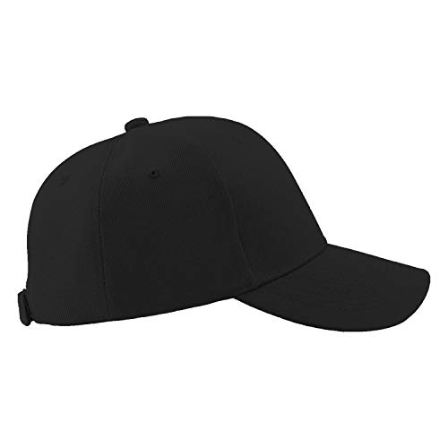 Aikowener Herren Kappe Baseball Cap,Sommer Unisex Baseballhute Outdoor Verstellbar Erwachsenen Basecap Classic Sport Hüte Sonnenschutz Guard Mütze (schwarz, One Size) von Aikowener