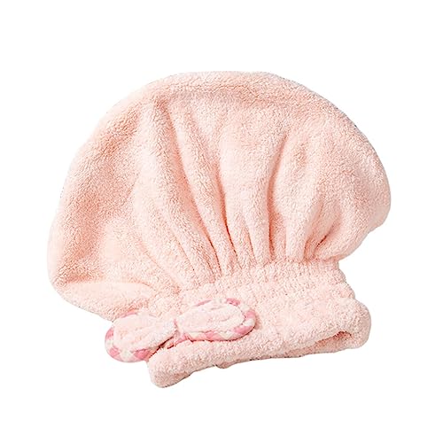 Ailan Frauen Haar Trocknen Handtuch Mädchen Tragbare Verstellbare Bad Hut Nette Casual Stil Dusche Kappe Tragbare Badezimmer Lieferungen, Typ 1 von Ailan