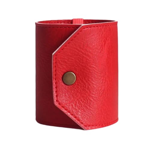 Ailan Geldumschläge Brieftasche aus echtem Leder Bargeld Wrap Brieftasche Geldumschläge Brieftasche aus echtem Leder Geldbörse Organizer PU, D von Ailan