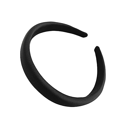 Ailan Haarband Stirnband zum Aufhängen, feine Verarbeitung, mehrfarbige Damen Accessoires, Erwachsene, Kinder, Frauen, Zubehör, DIY Requisitentuch, Schwarz von Ailan