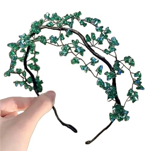 Ailan Haarschmuck, Grüngold Haarschmuck, klein, leicht zu reinigen, geeignet für Hochzeitshaarschmuck und Haare von Ailan