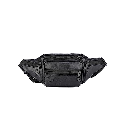 Ailan Leder Anti Diebstahl Gürteltasche Herren Outdoor wasserdichte Tasche Handy Gürtel Umhängetasche Geldbörse Laufen Motorrad von Ailan