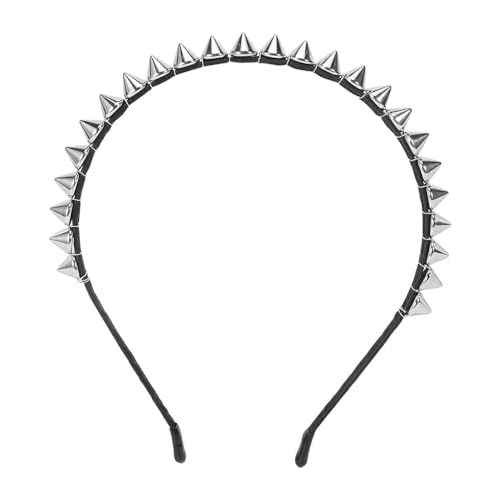 Ailan R Haarband im Punk Rock Gothic Stil, breite Anwendung und kantig, geeignet für alle Gelegenheiten, Damen Kopfbedeckung von Ailan