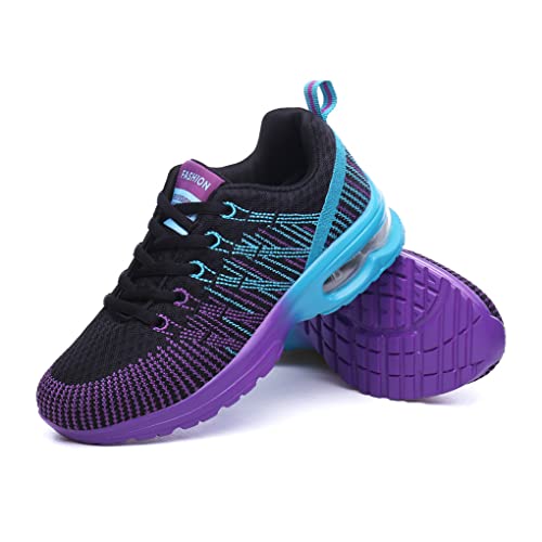 Frauen Laufschuhe M?dchen Mesh Air Kissen Athletic Wandern Tennis Bequeme leichte Turnschuhe Lace-up Sohlen Schuhe, 39,Type 2 von Ailan