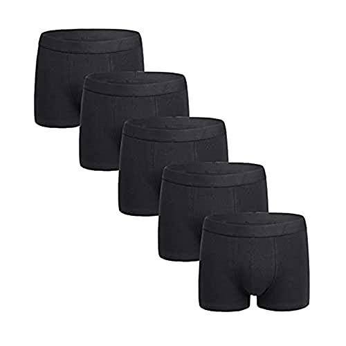 Ailovone Boxershorts Herren 5er Pack Sport Unterhosen Männer Unterwäsche Baumwolle Retroshorts Classics Trunks Atmungsaktive Weiche Unterwäsche Boxer Unterhosen Unterwäsche von Ailovone