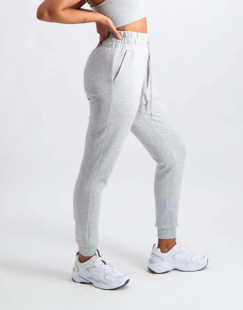Aim'n - Comfy - Trainingshose in hellgrau meliert von Aim'n