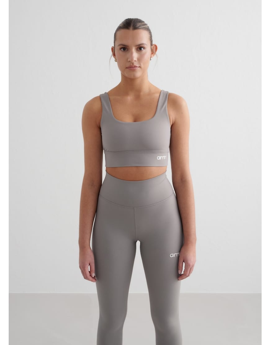 Aim'n - Concrete - Core - BH in Grau von Aim'n