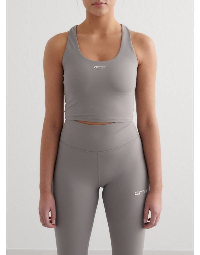 Aim'n - Concrete Core Essential - Bralette in Grau von Aim'n