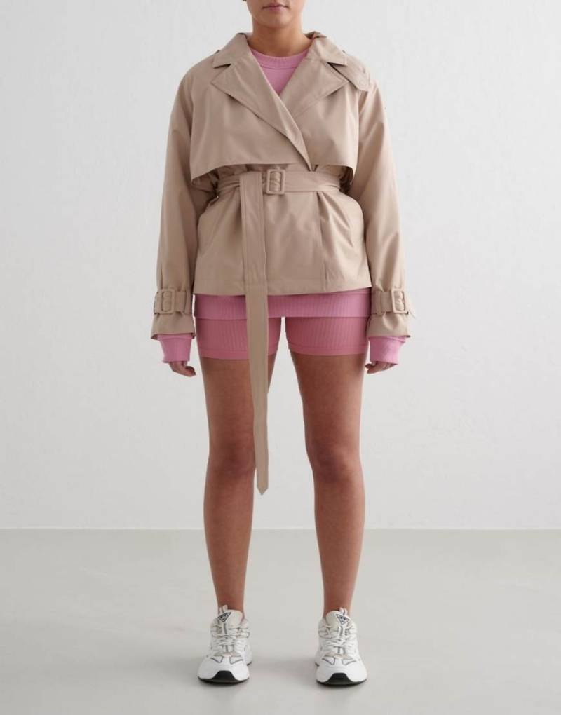 Aim'n - Funktionaler Trenchcoat in Beige-Neutral von Aim'n