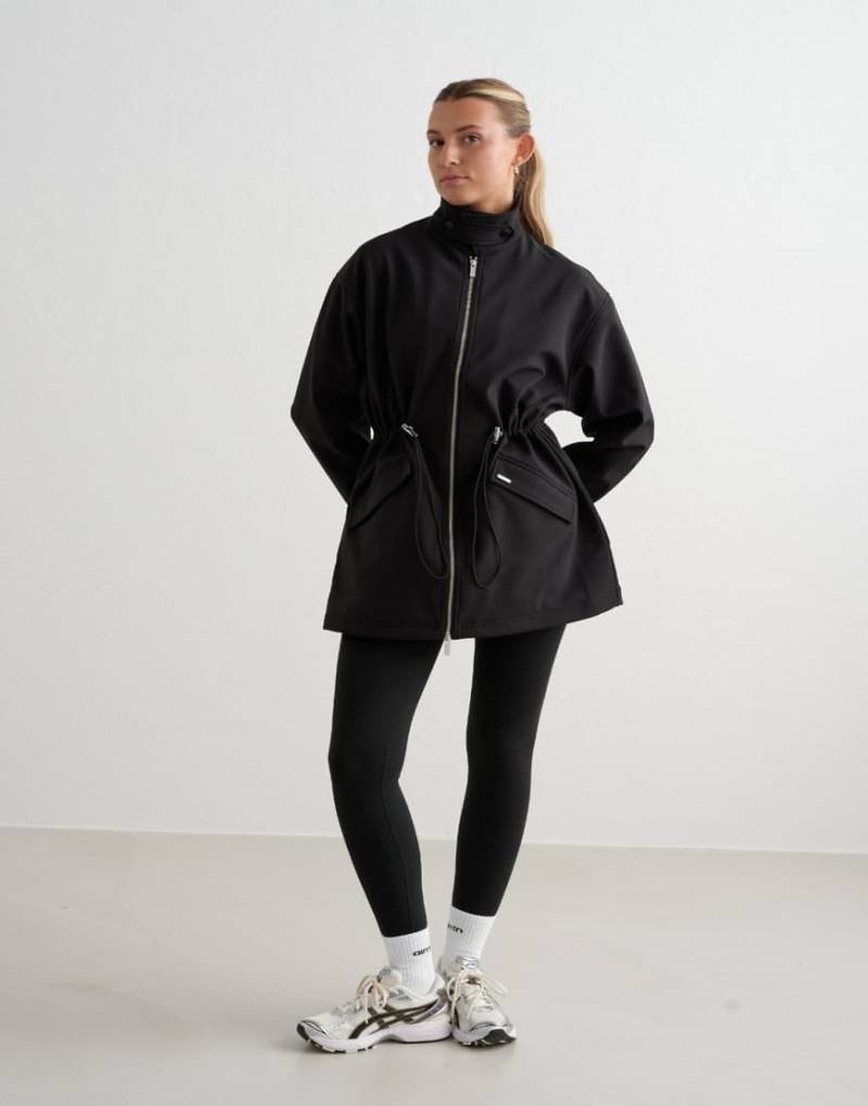 Aim'n - Jacke aus Softshell in Schwarz von Aim'n