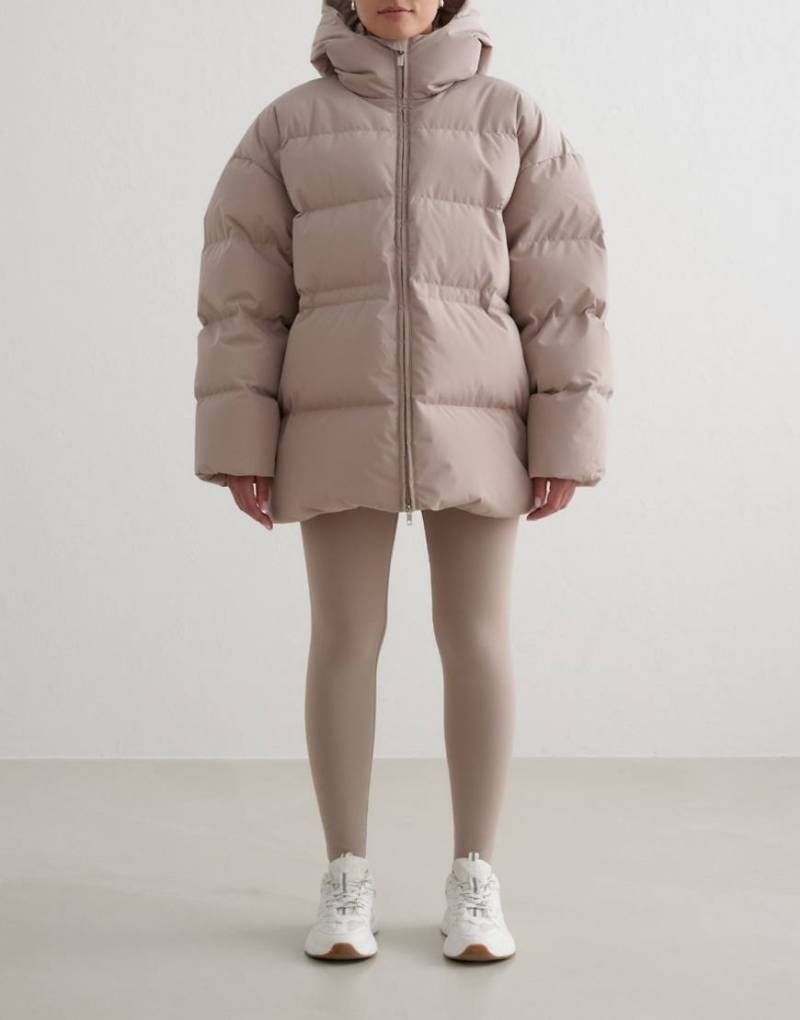 Aim'n - Moment - Steppjacke in dunklem Lehmbeige-Neutral von Aim'n