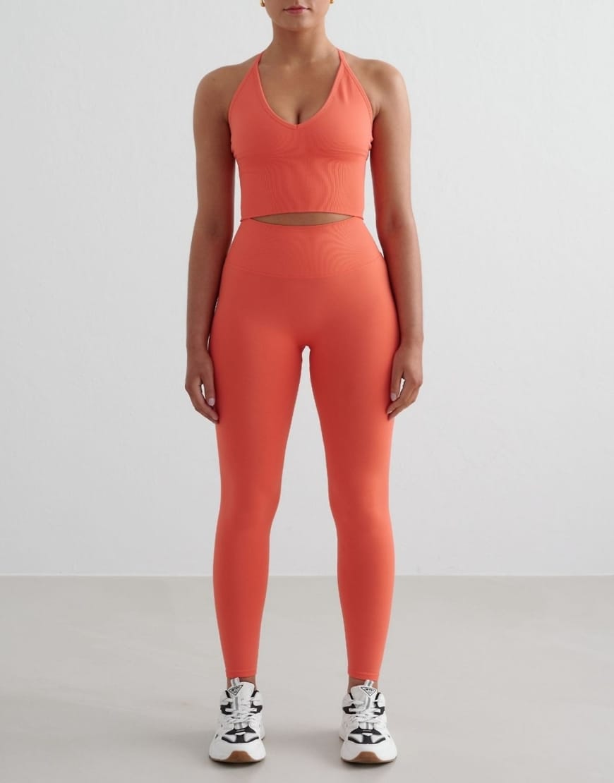 Aim'n - Nahtlose, formende Leggings in Mandarinen-Orange Aim'n - Nahtlose, formende Leggings in Mandarinen-Orange von Aim'n