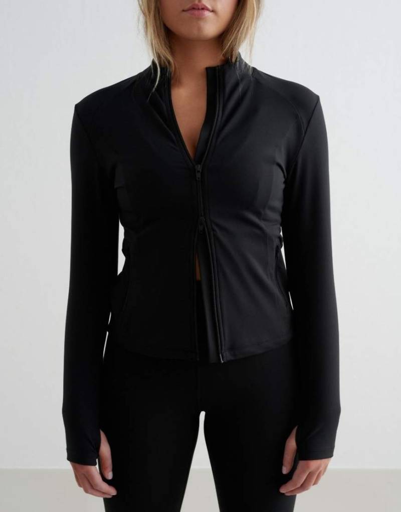 Aim'n - Sense - Jacke in Schwarz mit Reißverschluss von Aim'n