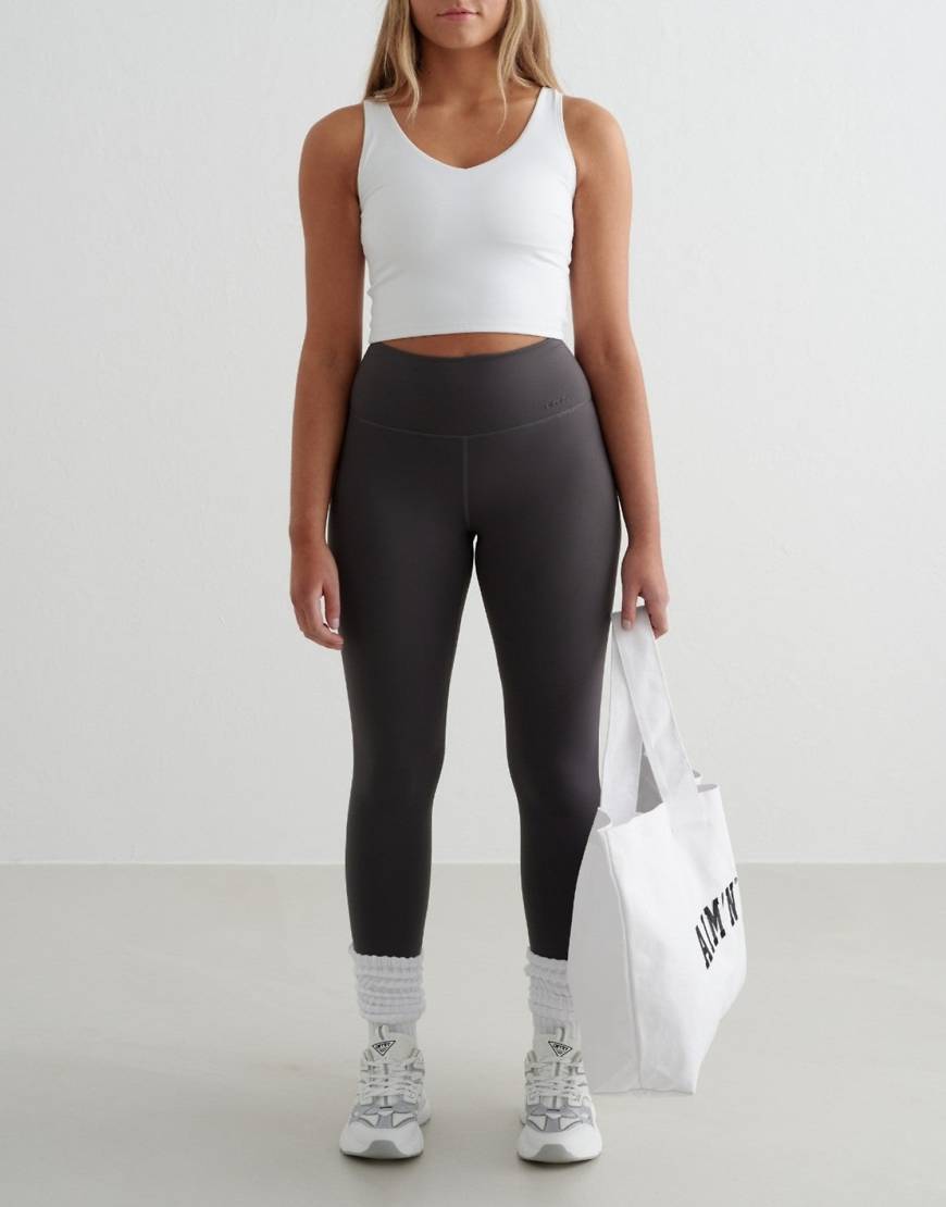 Aim'n - Sense - Leggings in Shadow-Grau von Aim'n