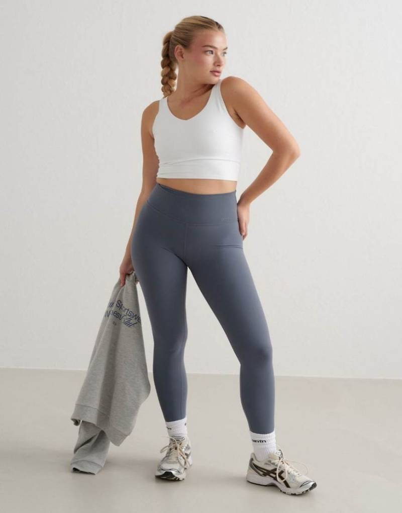 Aim'n - Sense - Leggings in Sturmblau von Aim'n