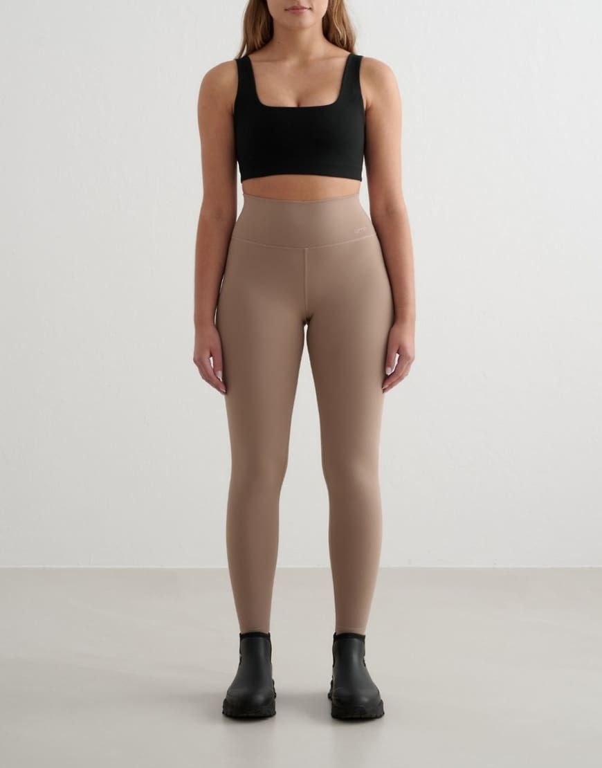 Aim'n - Wärmende Leggings in Espressobraun-Brown von Aim'n