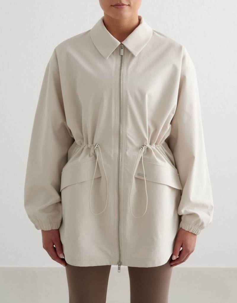 Aim'n - Wasserfeste Jacke in Lehmbeige mit Reißverschluss-Neutral von Aim'n