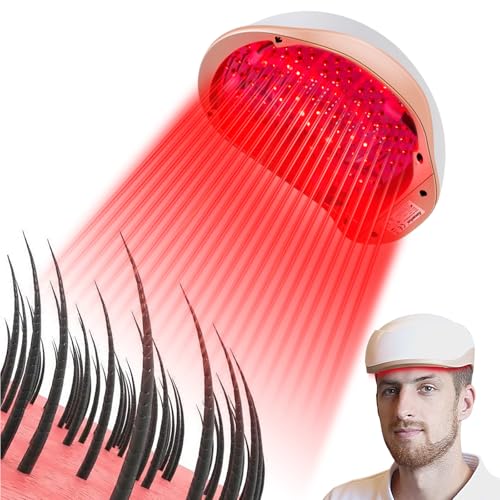 LED Haarwachstum Laser Cap Licht Haarausfall Behandlung für Frauen Männer - Haarwachstum System für dünnes Haar (82 Laser + 62 licht) von Aimanfun