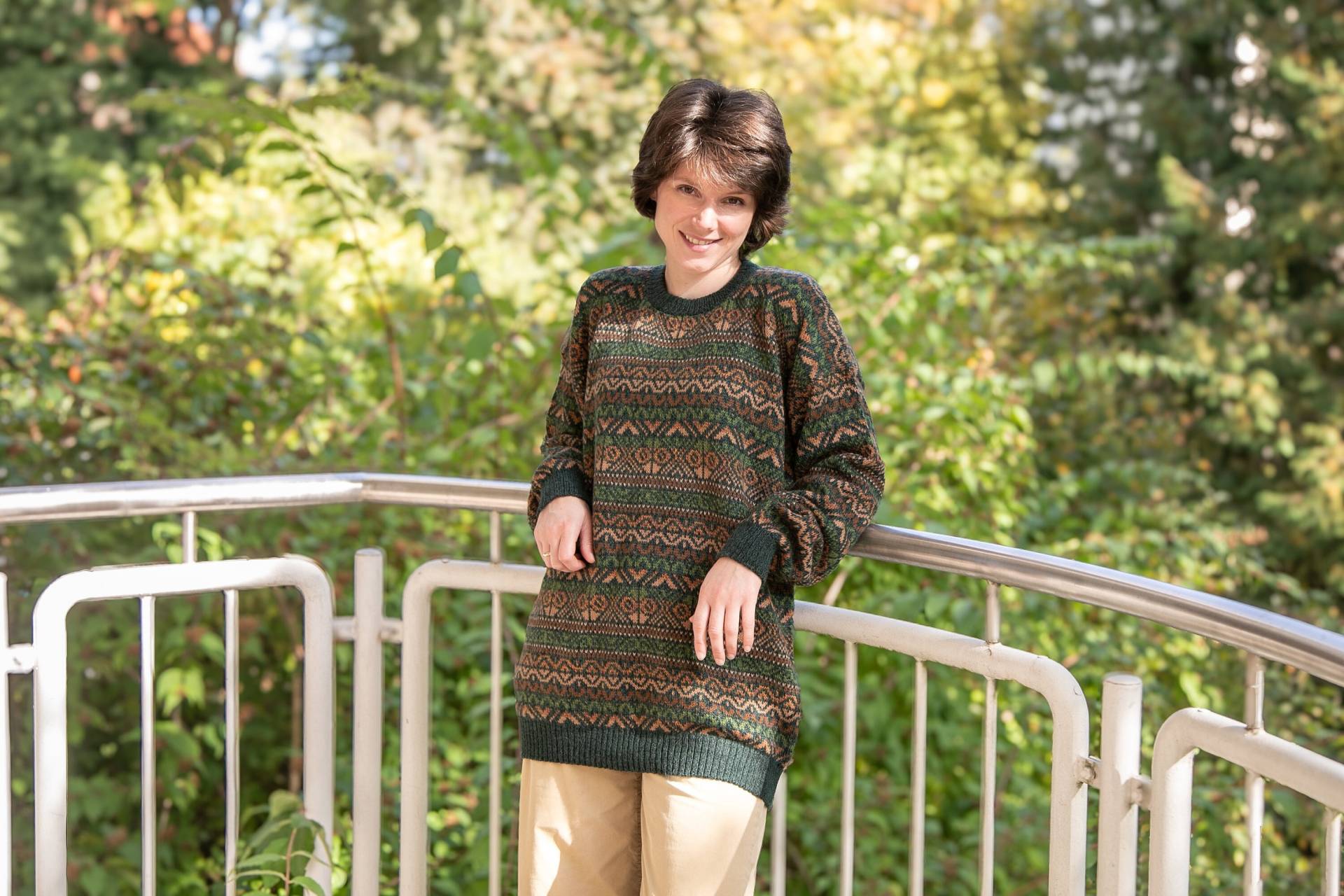 Baby Alpaka Pullover Damen Oversize, Plus Size, Xl Strickpullover | Wollpullover Winter Aimara Peru von AimaraDesign