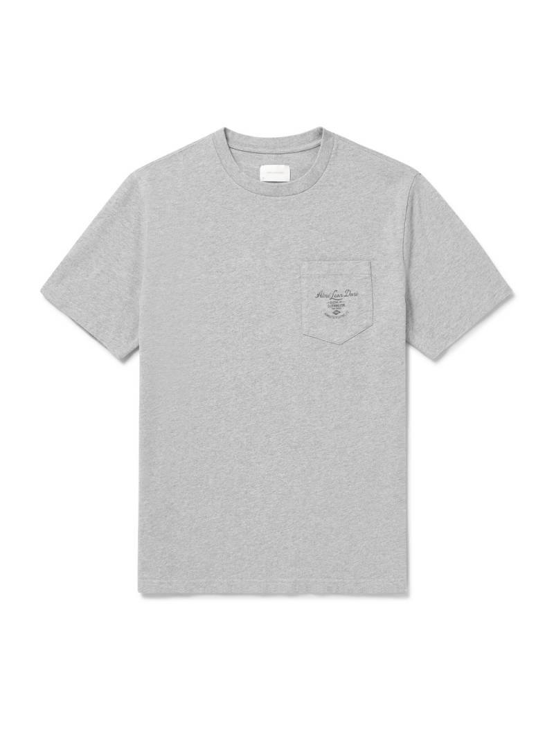 Aimé Leon Dore - Clothier Logo-Print Cotton-Jersey T-Shirt - Men - Gray - S von Aimé Leon Dore